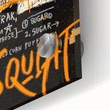 Raw Pop Art Wall Art – Graffiti-Inspired Basquiat Canvas Print