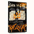 Raw Pop Art Wall Art – Graffiti-Inspired Basquiat Canvas Print