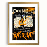 Raw Pop Art Wall Art – Graffiti-Inspired Basquiat Canvas Print
