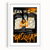 Raw Pop Art Wall Art – Graffiti-Inspired Basquiat Canvas Print