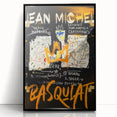 Raw Pop Art Wall Art – Graffiti-Inspired Basquiat Canvas Print