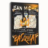 Raw Pop Art Wall Art – Graffiti-Inspired Basquiat Canvas Print