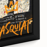 Raw Pop Art Wall Art – Graffiti-Inspired Basquiat Canvas Print