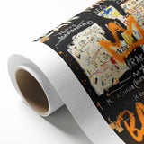 Raw Pop Art Wall Art – Graffiti-Inspired Basquiat Canvas Print