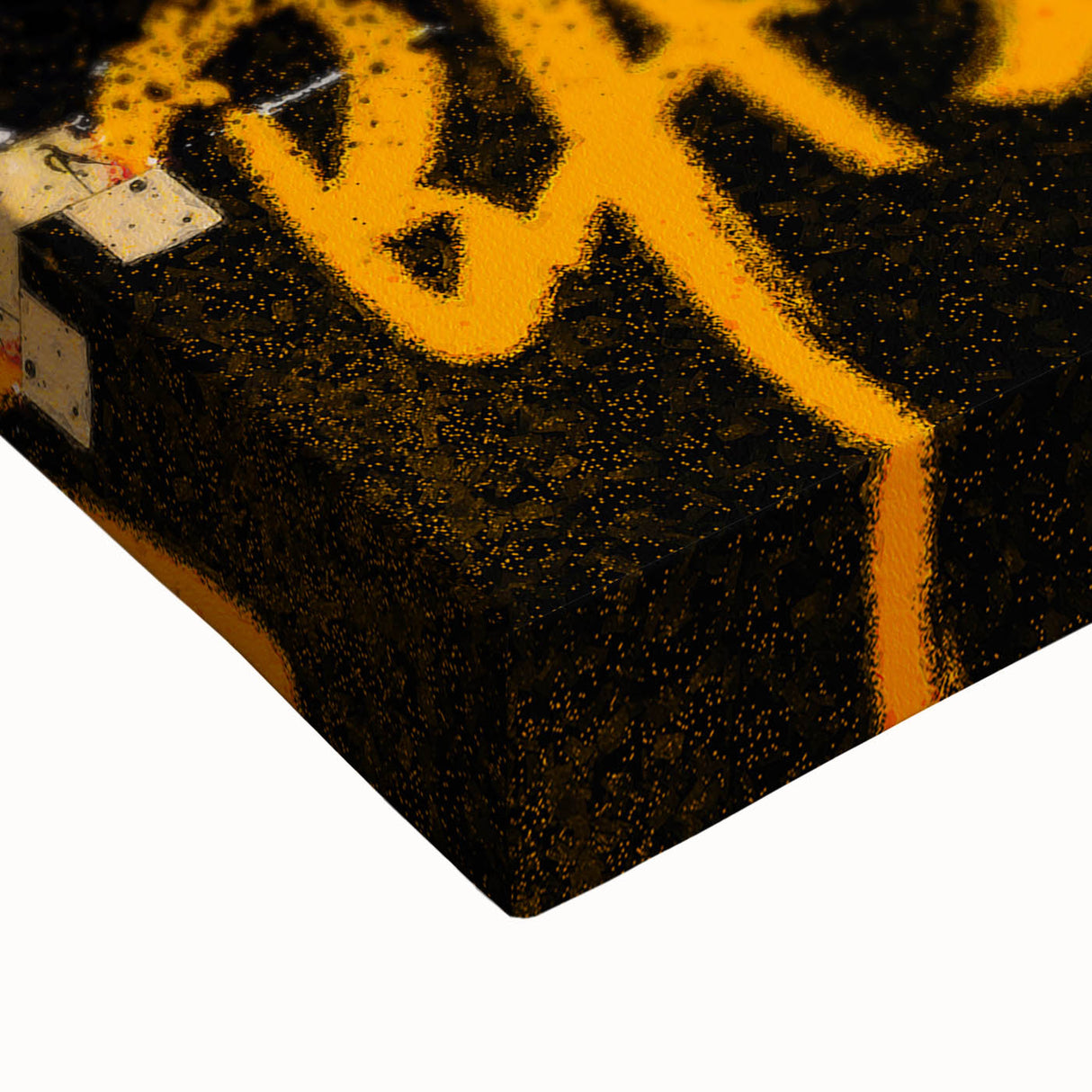 Raw Pop Art Wall Art – Graffiti-Inspired Basquiat Canvas Print