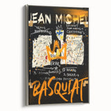 Raw Pop Art Wall Art – Graffiti-Inspired Basquiat Canvas Print