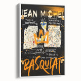 Raw Pop Art Wall Art – Graffiti-Inspired Basquiat Canvas Print