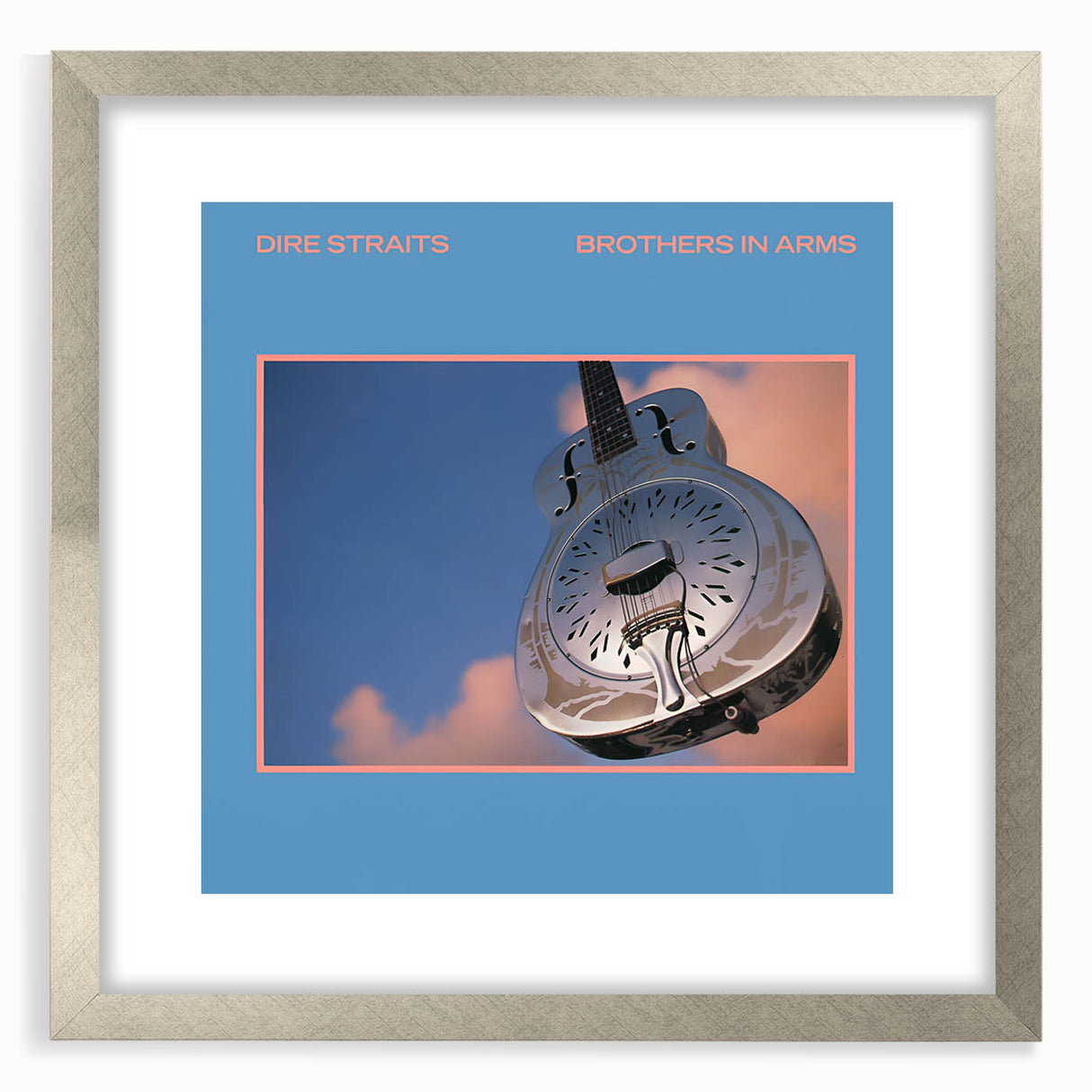 Retro Wall Art – Dire Straits Brothers in Arms Canvas Print