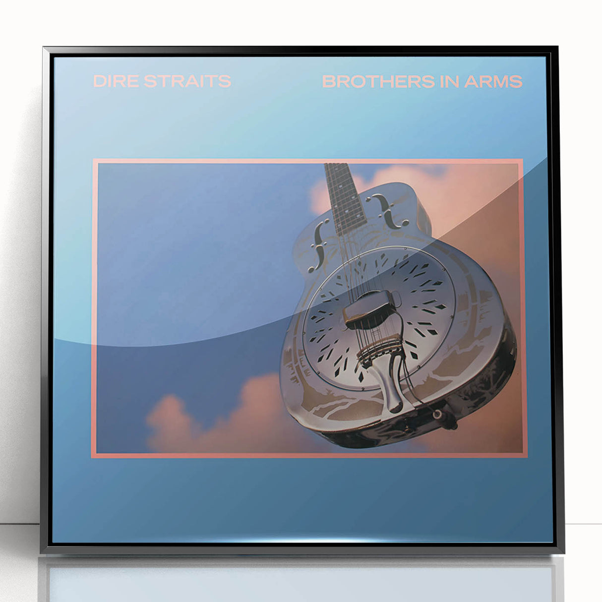 Retro Wall Art – Dire Straits Brothers in Arms Canvas Print