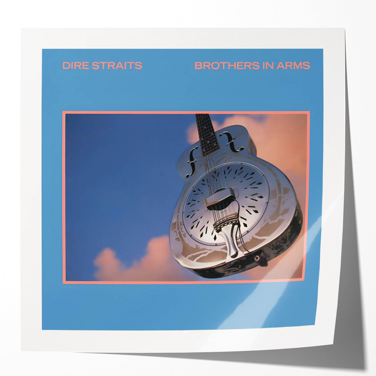 Retro Wall Art – Dire Straits Brothers in Arms Canvas Print