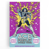Ace Frehley Retro Poster – Vintage Rock Wall Art Print