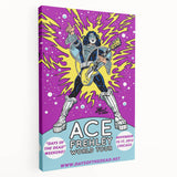 Ace Frehley Retro Poster – Vintage Rock Wall Art Print