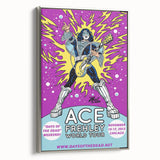 Ace Frehley Retro Poster – Vintage Rock Wall Art Print