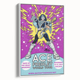 Ace Frehley Retro Poster – Vintage Rock Wall Art Print