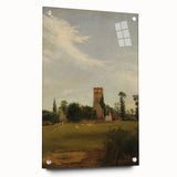 Charming Realism Art Print – Tottenham Church Landscape
