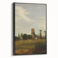 Charming Realism Art Print – Tottenham Church Landscape