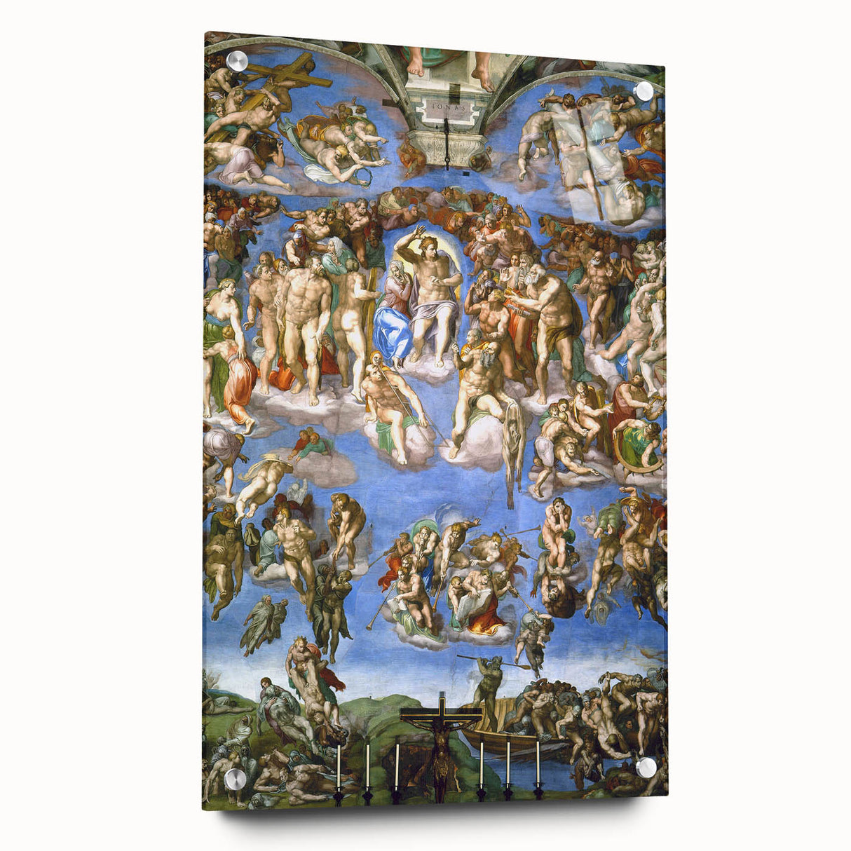 Michelangelo's The Last Judgment Art Print – Renaissance Masterpiece
