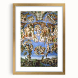 Michelangelo's The Last Judgment Art Print – Renaissance Masterpiece