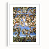 Michelangelo's The Last Judgment Art Print – Renaissance Masterpiece