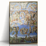 Michelangelo's The Last Judgment Art Print – Renaissance Masterpiece