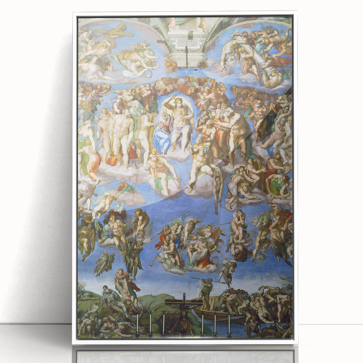 Michelangelo's The Last Judgment Art Print – Renaissance Masterpiece