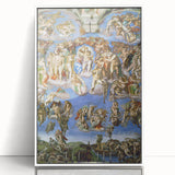 Michelangelo's The Last Judgment Art Print – Renaissance Masterpiece