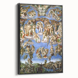 Michelangelo's The Last Judgment Art Print – Renaissance Masterpiece