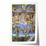 Michelangelo's The Last Judgment Art Print – Renaissance Masterpiece