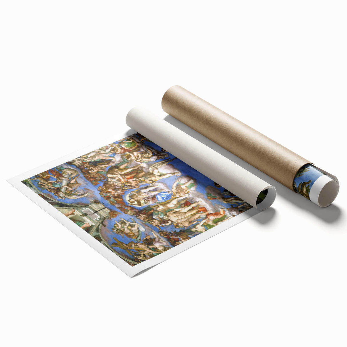 Michelangelo's The Last Judgment Art Print – Renaissance Masterpiece