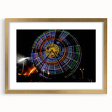 Extra large abstract art print featuring textured scenery of a Georgian landscape in gold frame, ideal for living room decor.