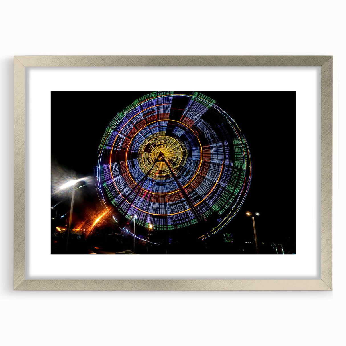 Textured abstract art print featuring muted earth tones on a framed canvas, ideal for modern bedroom decor.