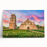 Black and white stretched canvas of a Philippine landscape, ideal for kitchen wall art or bedroom ambiance.