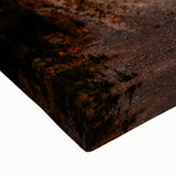 Landscape art painting of British Columbia in black and white on stretched canvas, ideal for bedroom wall art.