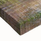 Large art featuring a black and white landscape painting of Ontario on stretched canvas, suitable for bedroom wall decor.