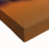 Large art depicting a black and white landscape of Saskatchewan on stretched canvas, suitable for bedroom wall decor.