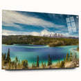 Acrylic print of Yukon scenery, featuring muted earth tones, ideal for bedroom or dining room decor.
