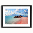 Colorful abstract art print of a European scenery, featuring vibrant hues on a textured, extra large canvas.