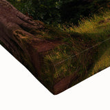 Large art of an Irish landscape in black and white on stretched canvas, suitable for bedroom wall decor.