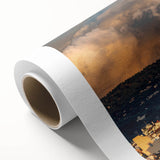 Art deco poster of Florence skyline in pastel colors on rolled canvas, ideal for nursery wall art.