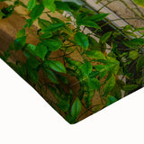 Large art of a black and white Sicilian landscape on stretched canvas, suitable for bedroom wall decor.