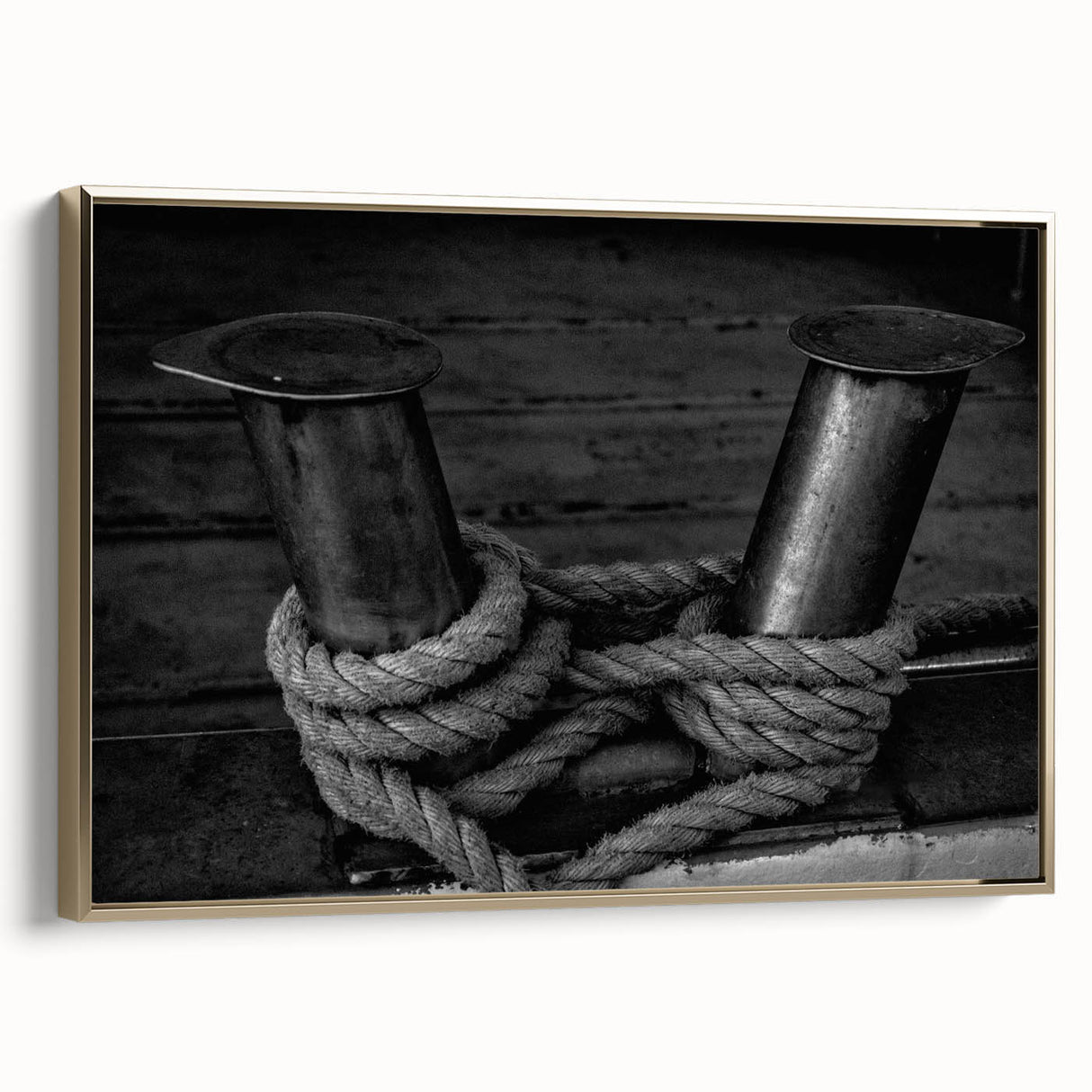 Framed canvas wall art depicting a vintage-style Porto landscape in muted gold and black tones, ideal for bedroom decor.