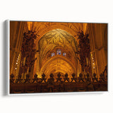 Framed canvas depicting a vintage-style landscape of Andalucia, Spain, in muted black and white tones.