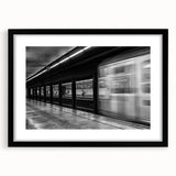 Extra large framed abstract print of colorful, textured Barcelona scenery on canvas, ideal for living room decor.