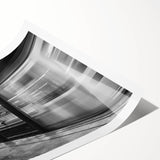 Extra large wall art featuring line art flowers in black on a white background, ideal for large living room decor.