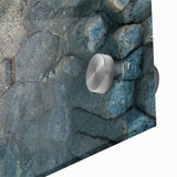 Large abstract wall art depicting the Canary Islands in Spain, rendered in mid-century modernist style on acrylic glass.