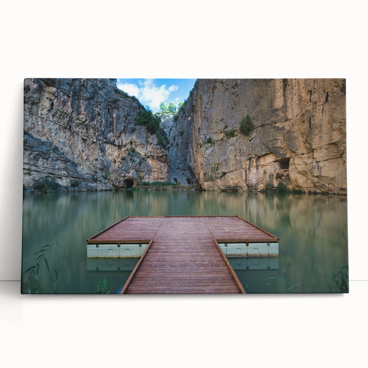 Black and white stretched canvas of Valencia scenery, ideal for kitchen wall art or bedroom ambiance.