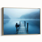 Framed canvas depicting a vintage-style Swiss landscape in muted gold and black tones, suitable for bedroom wall art.