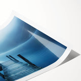 Extra large wall art depicting line art flowers in neutral tones on a rolled canvas, suitable for large living room decor.