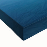 Large art of a black and white Swiss landscape on stretched canvas, suitable for bedroom decor.