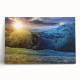 Black and white photograph of a European cityscape on stretched canvas, ideal for kitchen wall art or bedroom ambiance.